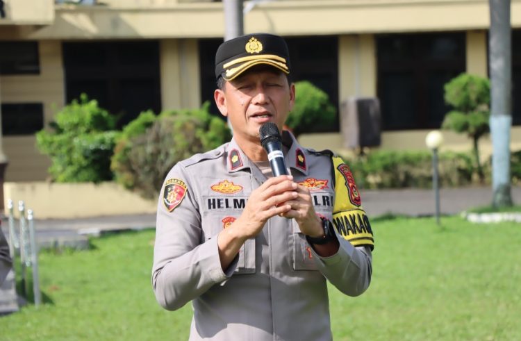 Wakapolres Ogan Ilir Kompol Helmi Ardiansyah.SH.MH