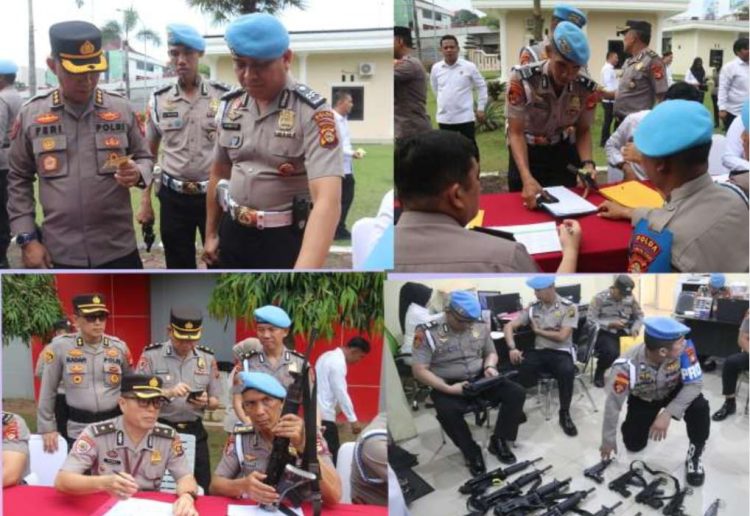 Kegiatan yang dimulai sekitar pukul 08.00 WIB tersebut diikuti oleh seluruh jajaran personel Polda Sumsel, mulai dari pejabat utama, perwira menengah, perwira pertama, bintara, tamtama hingga pegawai negeri sipil di lingkungan Polda Sumsel.