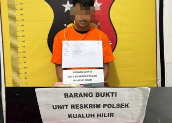 Pelaku yang diamankan diketahui berinisial AI (36), warga Kecamatan Kualuh Ledong, Kabupaten Labuhanbatu Utara