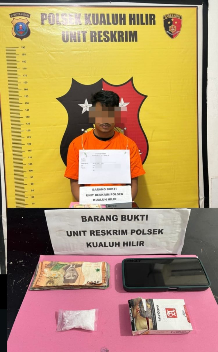 Pelaku yang diamankan diketahui berinisial AI (36), warga Kecamatan Kualuh Ledong, Kabupaten Labuhanbatu Utara