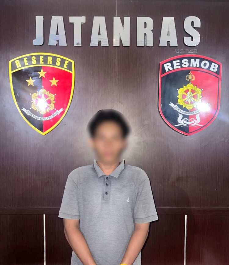 Petugas akhirnya berhasil mengamankan seorang terduga pelaku berinisial H (21) di kawasan Jalan Lintas Palangka Raya – Bukit Rawi, Kelurahan Pahandut Seberang, Kecamatan Pahandut