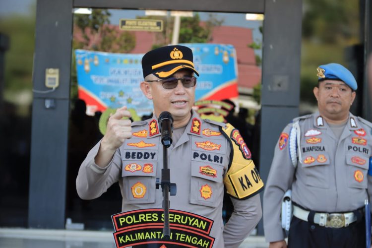 Kapolres Seruyan, AKBP Beddy Suwendi, S.H., S.I.K.