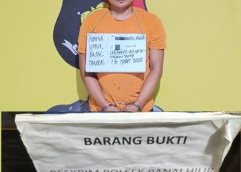 Seorang pria berinisial S alias DURDI (36) berhasil diamankan petugas pada Jumat, (13/03/2026) sekitar pukul 23.00 WIB di areal kebun kelapa sawit Dusun II Suka Damai, Desa Sei Lumut, Kecamatan Panai Hilir, Kabupaten Labuhanbatu.