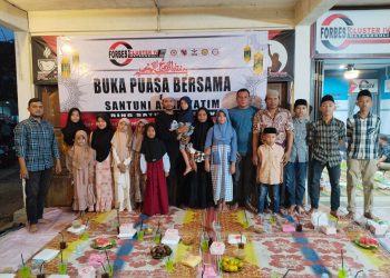 Forum Bersama (Forbes) Cluster IV menggelar aksi sosial dan buka puasa bersama yang berlangsung khidmat di Kantor Sekretariat Forbes Matangkuli, Aceh Utara, Selasa (17/03/2026).
