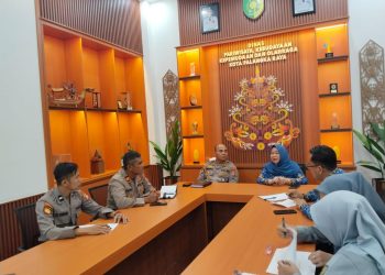 Polsek Sabangau Polresta Palangka Raya menghadiri rapat koordinasi yang digelar oleh Dinas Pariwisata Kota Palangka Raya.