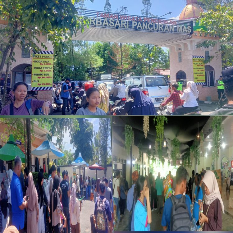 Kunjungan wisatawan di Purbasari Pancuran Mas masih terpantau ramai