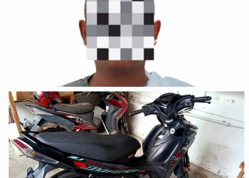 Pada Hari Rabu tanggal 25 Maret 2026 skj. 08.00 Wib, dan telah mengamankan Terlapor Sdr SD bin HM (46 th).