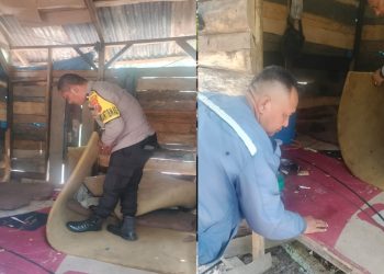 Polsek Bilah Hilir melaksanakan kegiatan Patroli dan Gerebek Sarang Narkoba (GSN) di wilayah hukumnya, Kamis (26/03/2026). Kegiatan ini dipusatkan di Dusun Kampung Tengah 3, Desa Tanjung Haloban, Kecamatan Bilah Hilir, Kabupaten Labuhanbatu.