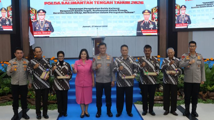 Polda Kalimantan Tengah (Kalteng) menggelar acara syukuran sederhana yang bertempat di Gedung Graha Bhayangkara, Mapolda setempat, Jumat (27/3/2026) siang.