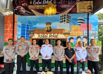 Polres OKU Selatan secara resmi meluncurkan Kedai “DEKAT” (Dedikasi, Etika, Kolaborasi, Aksi, Terpercaya) sebagai inovasi pelayanan humanis dan penguatan stabilitas kamtibmas.