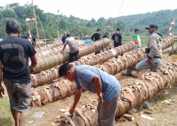 Persiapan Ngadu Karbit Kecamatan Sukamakmur