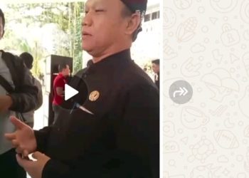 Kepala Desa Ciangsana, H. Udin Saputra,