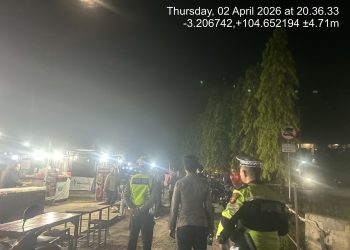 Sat Samapta Polres Ogan Ilir melaksanakan kegiatan Patroli Perintis Presisi pada Kamis malam, 2 April 2026, mulai pukul 20.00 WIB hingga selesai di wilayah hukum Polres Ogan Ilir.