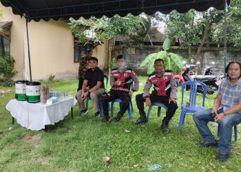 Personel Polresta Palangka Raya melaksanakan pengamanan kegiatan Ibadah Jumat Agung dalam rangka perayaan Paskah Tahun 2026 di Gereja Sion, Jalan Tjilik Riwut Km 1,5, Kelurahan Palangka, Kecamatan Jekan Raya.