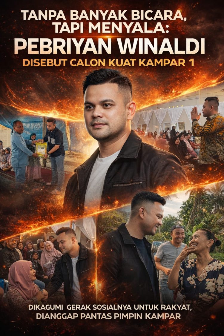 Pebriyan Winaldi Hadir ditengah masyarakat Kabupaten Kampar