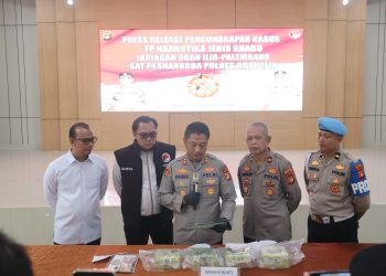 Pengungkapan tersebut disampaikan dalam kegiatan press release yang digelar pada Senin (6/4/2026) di Aula Panaluan II Polres Ogan Ilir.