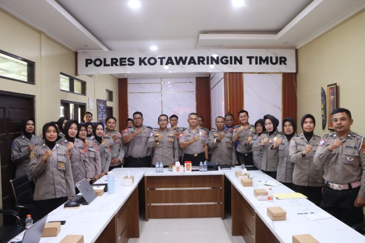 Polres Kotim mengikuti kegiatan Asistensi Bidang Kesekretariatan Polda Kalteng di Aula Presisi Polres Kotim, Kegiatan ini dipimpin oleh Ps.Kasetum Polda Kalteng, Kompol Triyo Sugiono, S.H. didampingi oleh Wakapolres Kotim Kompol Christian Maruli Tua Siregar, S.I.K., M.M