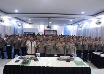 Wakil Kepala Kepolisian Daerah Kalimantan Tengah (Wakapolda Kalteng) Brigjen Pol Drs. Yosi Muhamartha melaksanakan kunjungan kerja ke Polres Barito Utara, Selasa (14/4/2026).