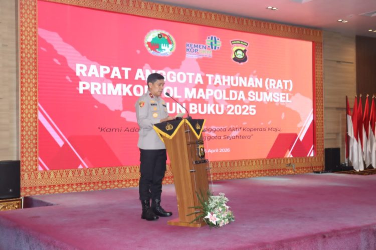 Kegiatan strategis ini dipimpin langsung oleh Wakapolda Sumsel, Brigjen Pol Rony Samtana, S.I.K., M.T.C.P., dan berlangsung di Auditorium Lantai 7 Gedung Presisi Mapolda Sumsel pada Kamis (16/4/2026).
