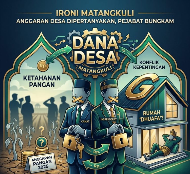 Dugaan penyimpangan dalam pengelolaan Dana Desa di Kecamatan Matangkuli, Kabupaten Aceh Utara.