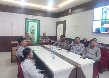 Kegiatan tersebut dilaksanakan di Ruang Command Center Polresta Palangka Raya dan diikuti oleh Wakapolresta Palangka Raya, Plt. Kabag SDM, serta perwakilan Urmin dari masing-masing fungsi.
