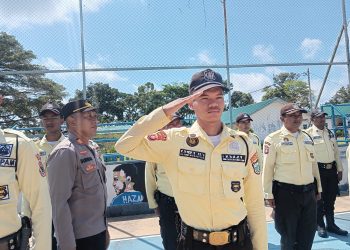 Sebanyak 47 personel Satpam PT Wilmar Group digembleng langsung Satbinmas Polres Kotim lewat kegiatan Pembinaan dan Penyuluhan di Kantor Regional PT Wilmar Group, Desa Pondok Damar, Kec. Mentaya Hilir Utara, pada hari Senin pagi (20/04/2026).
