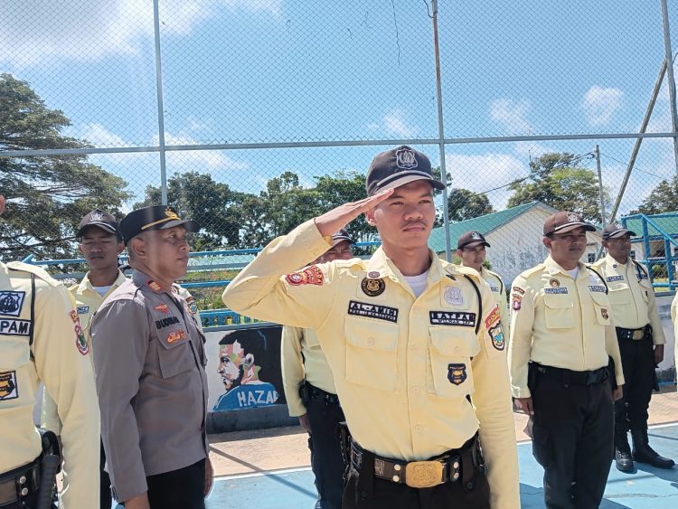 Sebanyak 47 personel Satpam PT Wilmar Group digembleng langsung Satbinmas Polres Kotim lewat kegiatan Pembinaan dan Penyuluhan di Kantor Regional PT Wilmar Group, Desa Pondok Damar, Kec. Mentaya Hilir Utara, pada hari Senin pagi (20/04/2026).