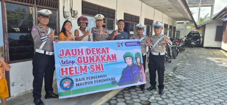 Dikmas kali ini digelar pada kawasan Jalan Patimura, Kota Palangka Raya, Kalimantan Tengah, yang dilakukan oleh Kanit Kamsel, Ipda Rahmadi bersama para personel kepada masyarakat setempat, Selasa (21/4/2026) siang.