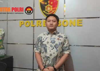 Kasat Reskrim Polres Bone, Alvin Aji Kurniawan
