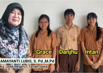 Siswa SMAN 1 Tanah Jawa Torehkan Prestasi di ajang Festival Lomba Seni dan Sastra Siswa Nasional (FLS3N) tingkat Kabupaten Simalungun tahun 2026