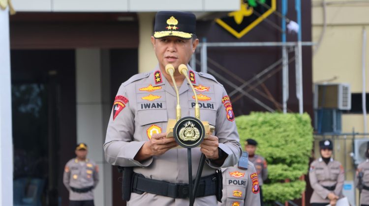 Kepolisian Daerah Kalimantan Tengah (Polda Kalteng) melaksanakan apel pagi yang dipimpin langsung oleh Kapolda Irjen Pol Iwan Kurniawan, S.IK., M.Si