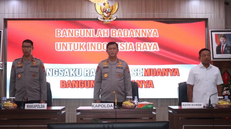 Divisi Hukum (Divkum) Polri menggelar penyuluhan hukum di Polda Kalteng, terkait Paradigma penegakkan hukum yang lebih Humanis, Korektif, Rehabilitatif dan Restoratif, bertempat di Aula Arya Dharma, Mapolda setempat, Selasa (5/5/2026).