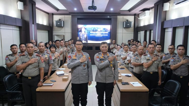 Arahan tersebut, disampaikan langsung Wakapolda Kalteng saat melakukan tatap muka bersama personel Ditbinmas, di Aula Rupattama, Mapolda setempat, Rabu (6/5/2026).
