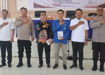 Kedatangan tim disambut langsung oleh Kapolresta, Kombes Pol. Dedy Supriadi, S.I.K., M.H. bersama seluruh jajaran di Aula Yusuf Suganda Mapolresta Palangka Raya, Jalan Tjilik Riwut Km. 3,5, Kota Palangka Raya, Kalimantan Tengah, Rabu (6/5/2026) pagi. 