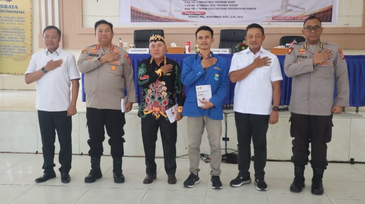 Kedatangan tim disambut langsung oleh Kapolresta, Kombes Pol. Dedy Supriadi, S.I.K., M.H. bersama seluruh jajaran di Aula Yusuf Suganda Mapolresta Palangka Raya, Jalan Tjilik Riwut Km. 3,5, Kota Palangka Raya, Kalimantan Tengah, Rabu (6/5/2026) pagi.