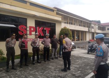 Pemeriksaan ini dilakukan oleh Aiptu Poniman dan Aiptu Joko Prasojo yang berlangsung di Mapolsek Bukit Batu, Jalan Tjilik Riwut Km. 33, Kelurahan Tankiling, Sabtu (9/5/2026). 