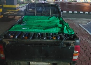 Kepolisian Resor (Polres) Seruyan berhasil mengamankan dua pelaku penyalahgunaan pengangkutan Bahan Bakar Minyak (BBM) bersubsidi dalam dua operasi penindakan berbeda pada Senin (11/5/2026) di wilayah Jalan Ais Nasution, Kelurahan Kuala Pembuang I, Kecamatan Seruyan Hilir.