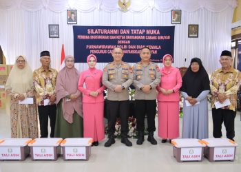 Polres Seruyan menyelenggarakan kegiatan Silaturahmi dan Tatap Muka antara Pembina Bhayangkari, Ketua Bhayangkari Cabang Seruyan, serta Purnawirawan dan Dian Kemala Pengurus Bhayangkari Cabang Seruyan di Aula Patriatama 95 Polres Seruyan, Rabu (13/5/2026) mulai pukul 09.00 WIB.