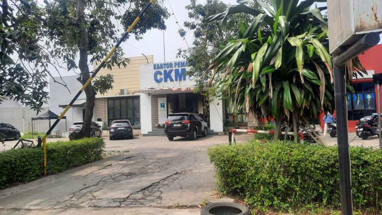 Kantor pemasaran Citra Kebun Mas (CKM City) Karawang.