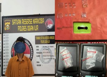 seorang pria berinisial NTO BIN MTI (39), warga Dusun II RT 006 Desa Tanjung Seteko, Kecamatan Indralaya, berhasil diamankan terkait dugaan tindak pidana peredaran narkotika jenis sabu.