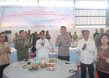Kapolda Kalimantan Tengah (Kalteng) Irjen Pol Iwan Kurniawan, turut hadir dalam acara peluncuran 1.061 Koperasi Desa/Kelurahan Merah Putih yang digelar secara nasional oleh Presiden RI.