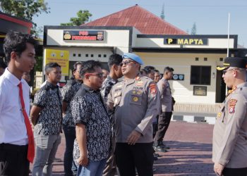 Bidang Profesi dan Pengamanan (Bidpropam) Polda Kalimantan Tengah melaksanakan kegiatan supervisi di jajaran Polres Seruyan, bertempat di Halaman Mako Polres Seruyan, Jumat (22/5/2026) mulai pukul 07.30 hingga 09.30 WIB.