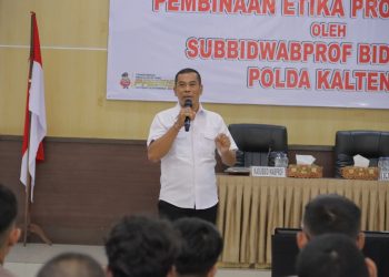 Bidang Profesi dan Pengamanan (Bidpropam) Polda Kalimantan Tengah melaksanakan kegiatan pemberian arahan tentang Pembinaan Etika Profesi Polri kepada seluruh personel Polres Seruyan, bertempat di Aula Patriatama 95 Polres Seruyan, Jumat (22/5/2026) mulai pukul 08.30 WIB.