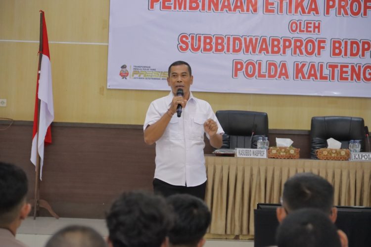 Bidang Profesi dan Pengamanan (Bidpropam) Polda Kalimantan Tengah melaksanakan kegiatan pemberian arahan tentang Pembinaan Etika Profesi Polri kepada seluruh personel Polres Seruyan, bertempat di Aula Patriatama 95 Polres Seruyan, Jumat (22/5/2026) mulai pukul 08.30 WIB.