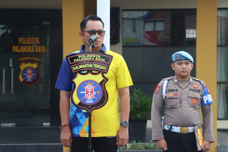 Kabag SDM Polresta Palangka Raya mengingatkan seluruh personel agar senantiasa menjaga disiplin dan menghindari segala bentuk pelanggaran menjelang akhir pekan