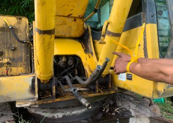 Satreskrim Polres Kotawaringin Timur telah mengamankan kawanan Pelaku Pencurian Komponen Exavator, TKP (Tempat Kejadian Perkara) Jalan Jendral Sudirman Km. 30 (Hutan Kebun Raya Pemkab. Kotim) Kel. Desa Penyang Kec. Telawang Kabupaten Kotawaringin Timur Provinsi Kalimantan Tengah. Terlapor Sdr MG (23th) yang terjadi pada Hari Selasa (26/05/26).