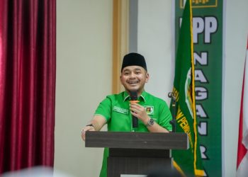 Mohd Rizki Ramadhan kembali terpilih secara aklamasi sebagai ketua partai berlambang Ka’bah untuk periode 2026–2031 dalam Musyawarah Cabang (Muscab) ke-V yang berlangsung di Hotel Grand Nagan, Minggu (10/05/2026).