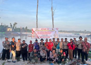 Dipimpin Kapolsek Beserta Anggota Polsek Mentaya Hulu dan pemerintahan daerah melaksanakan patroli penertiban parkiran di jalan Ngabe dan Sosialisasi kepada para penambang Emas ilegal di Ngabe Desa Kawan Batu, Kec.Mentaya Hulu,Kab.Kotim,Prov.Kalteng. pada 19 Mei 2026 lalu.