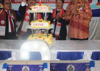 Perayaan Hari Ulang Tahun (HUT) ke-2 Parsadaan Toga Nainggolan dohot Boru, Bere/Obebere (Partona) Kota Pematangsiantar dan sekitarnya berlangsung meriah pada Jumat (01/05/2026)