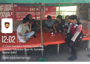 Sat Samapta Polres Ogan Ilir melaksanakan kegiatan Patroli Perintis Presisi pada Minggu (31/5/2026) mulai pukul 08.00 WIB di wilayah hukum Polres Ogan Ilir.